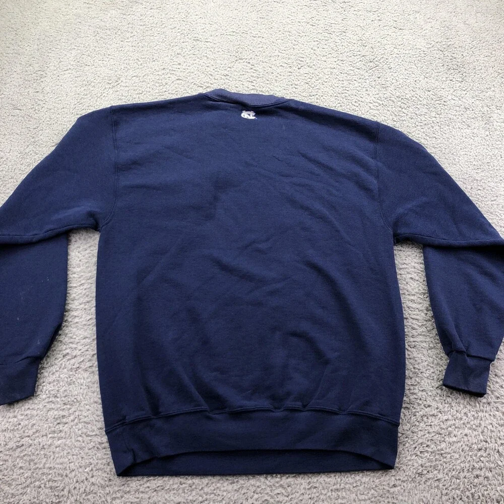 Vintage North Carolina Tar Heels Sweatshirt Mens Large Blue Augusta Sportswear